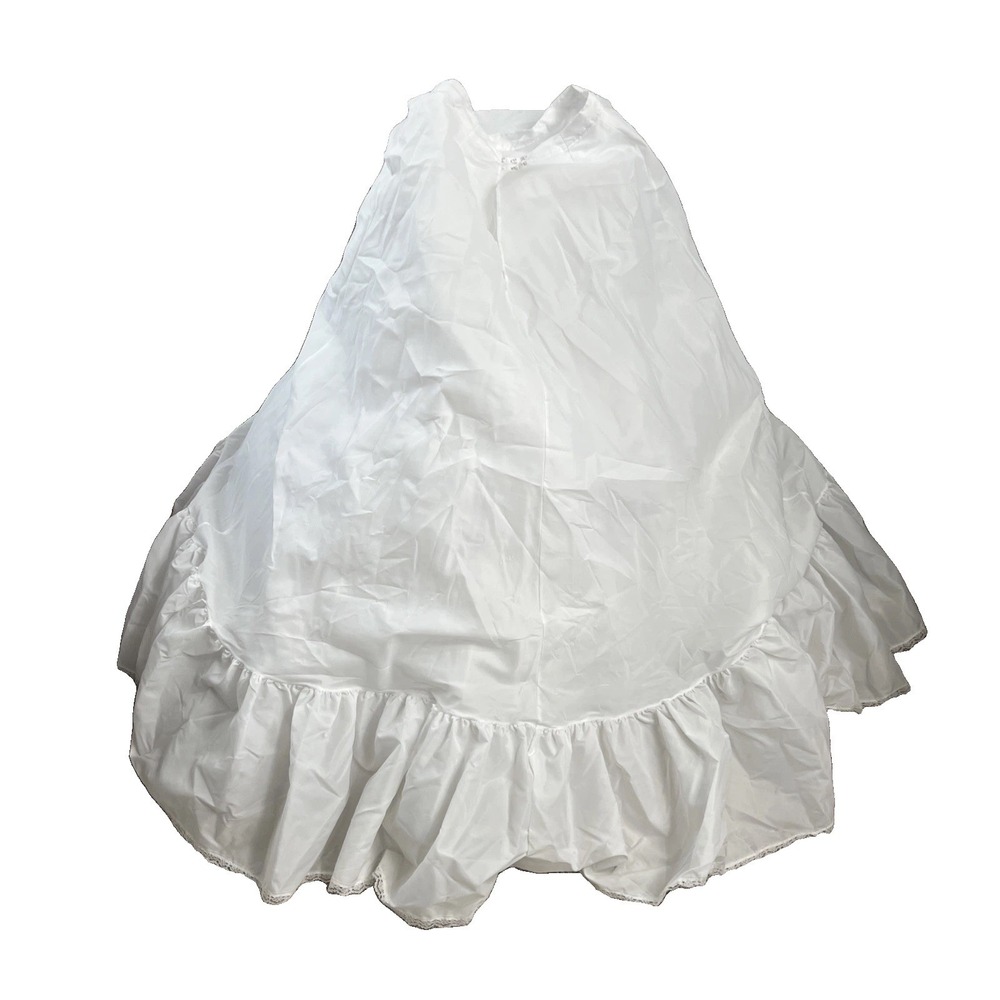 Merry Modes Bridal Underskirt Petticoat Sz S Crinoline Very Full USA Read*